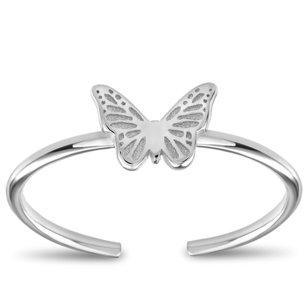 Butterfly ring  (925 sterling silver)